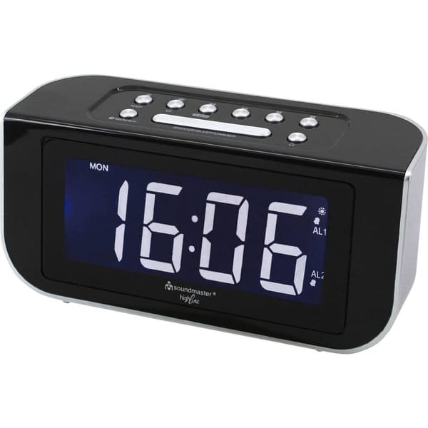 Klockradio soundmaster FUR4005 FM Svart