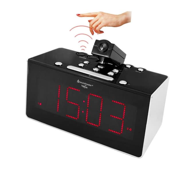 Klockradio soundmaster FUR6005 FM Svart