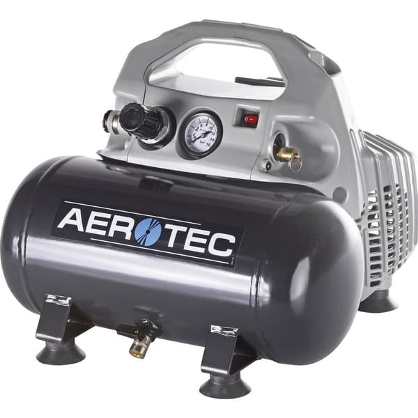 Aerotec Airliner Silent Tryckluftskompressor 6 l 8 bar