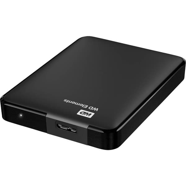 WD Elements 2 TB Extern hårddisk 2.5 USB 3.2 Gen 1 Svart WDBU6Y0020BBK-WESN