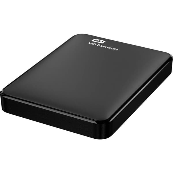 WD Elements 2 TB Extern hårddisk 2.5 USB 3.2 Gen 1 Svart WDBU6Y0020BBK-WESN
