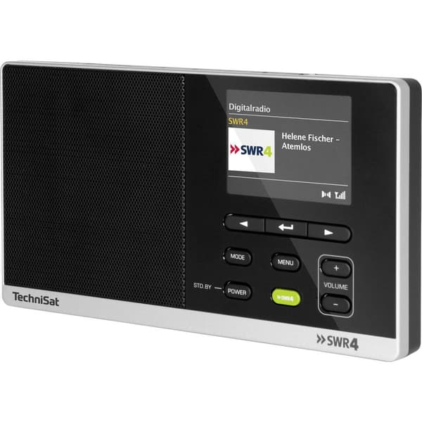 Väskradio TechniSat DigitRadio 215 SWR 4 - Edition DAB+, FM Svart