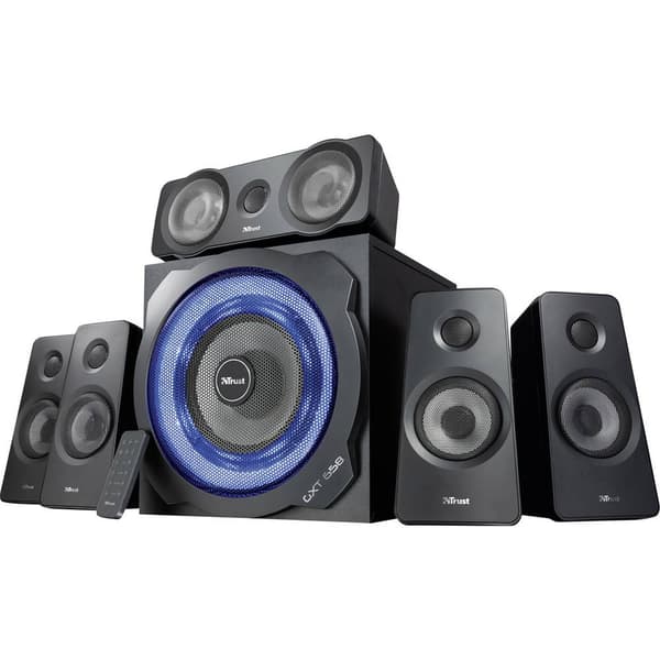 Trust GXT 658 Tytan 5.1 Datorhögtalare Sladd 90 W Svart