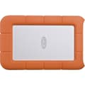 Miniatyrbild 2 av 4: LaCie Rugged Mini 1 TB Extern hårddisk 2.5 USB 3.2 Gen 1 Silver, Orange 301558