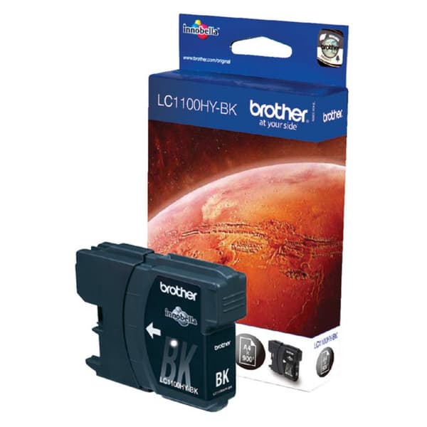 Brother Bläck LC-1100HYBK Original Svart LC1100HYBK
