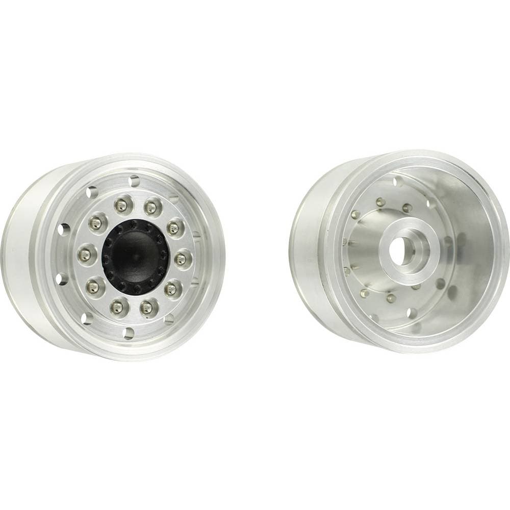 Carson Modellsport 1:14 Lastbil Fälgar Aluminium Euro-optik Aluminium 2 st