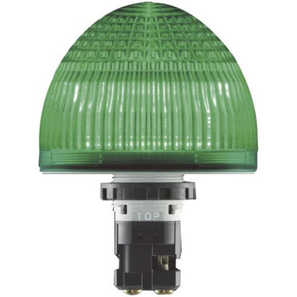 Jumbo-Dome-signallampor Idec HW1P-5Q4Y LED IP65 Gul