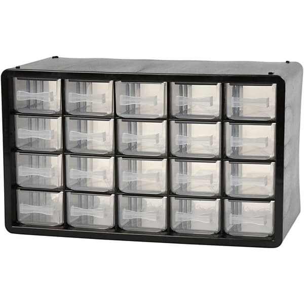 Raaco sortimentskåp med 20 lådor - 18,4 x 30,5 x 14,9 cm