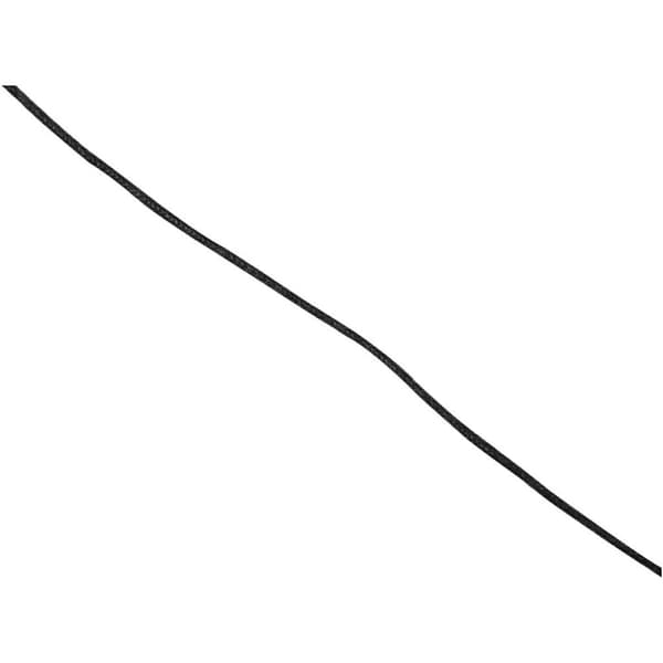 Bomullssnöre 2 mm - Svart - 100 m