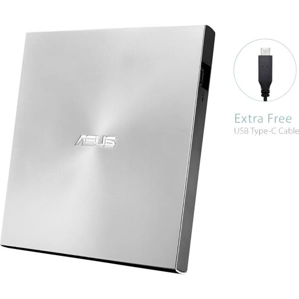Asus SDRW-08U9M-U DVD-brännare extern Box USB-C® Silver