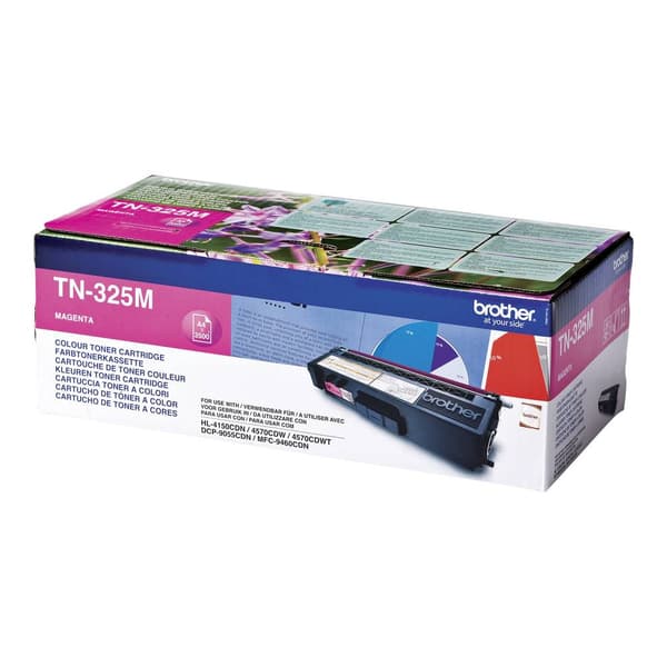 Brother Toner TN-325M Original Magenta 3500 sidor TN325M