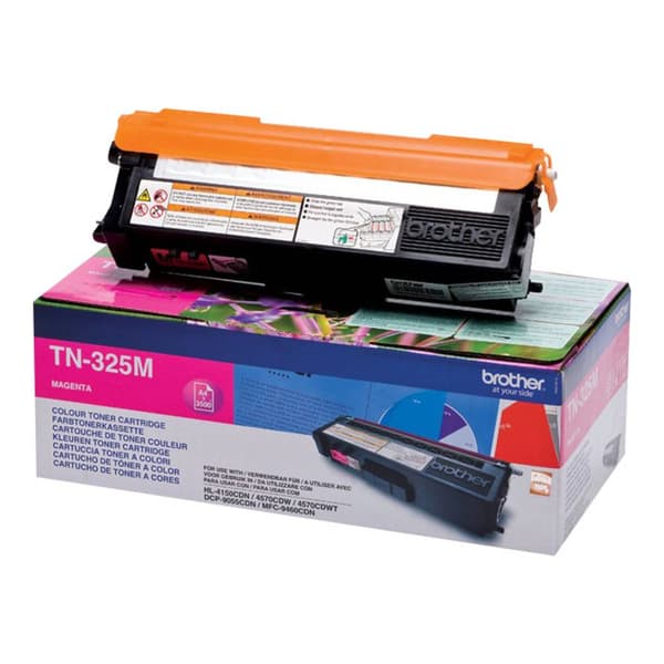 Brother Toner TN-325M Original Magenta 3500 sidor TN325M