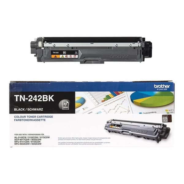 Brother Toner TN-242BK Original Svart 2500 sidor TN242BK