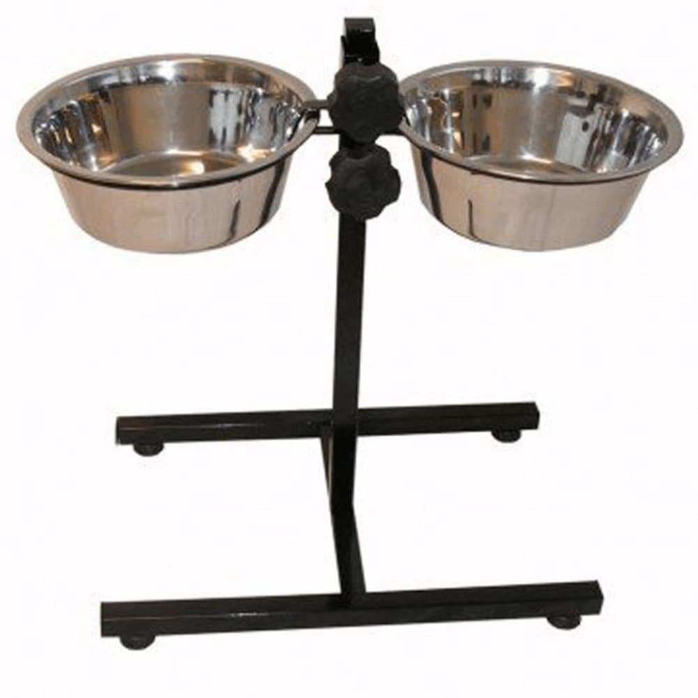 @Pet dobbeltfoderstativ 3,6 l sort 17209