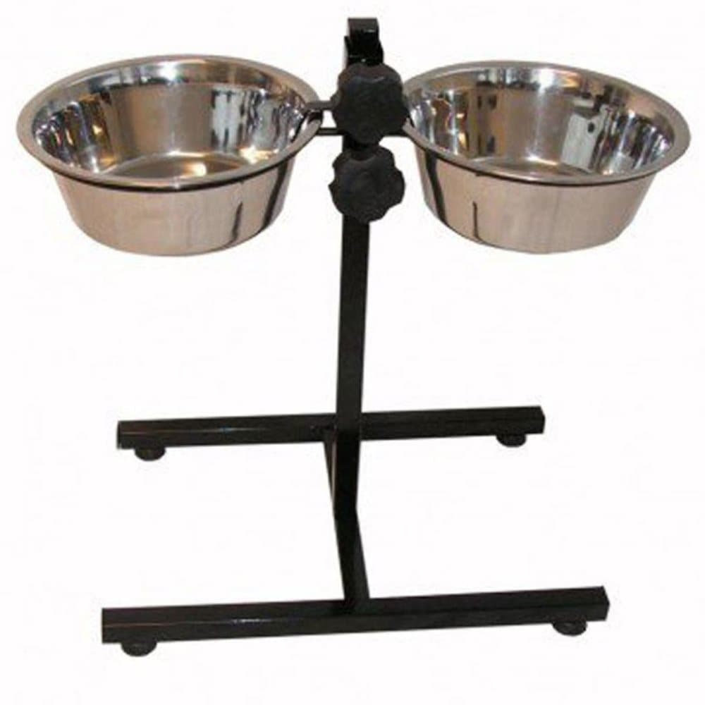 @Pet dobbeltfoderstativ 5,6 l sort 17218