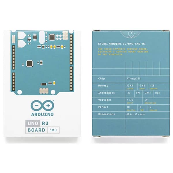Arduino A000073 Kort Uno Rev3 SMD Core ATMega328