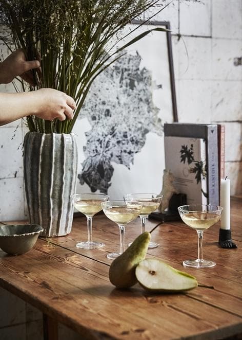 Champagneglas Lågt Kerstin 6-pack