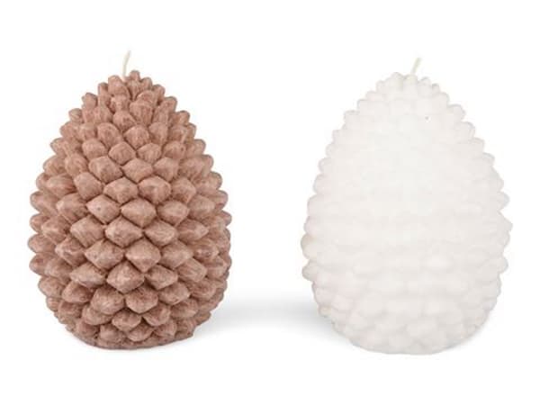 FORM Living Light Cone 2-pak hvid / brun 11 cm