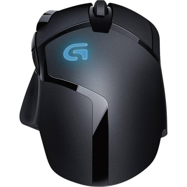 Logitech Gaming G402 Hyperion Fury Gaming-mus USB Optisk Svart 8 Knappar 4000 dpi