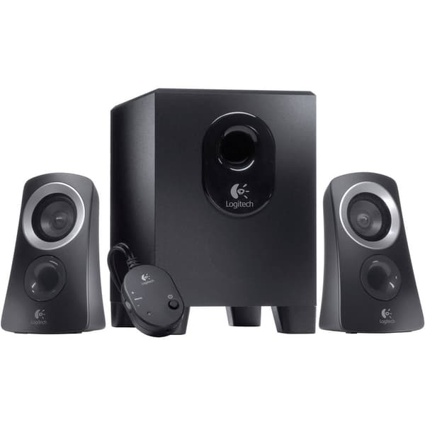 Logitech Speaker System Z313 2.1 Datorhögtalare Sladd 25 W Svart