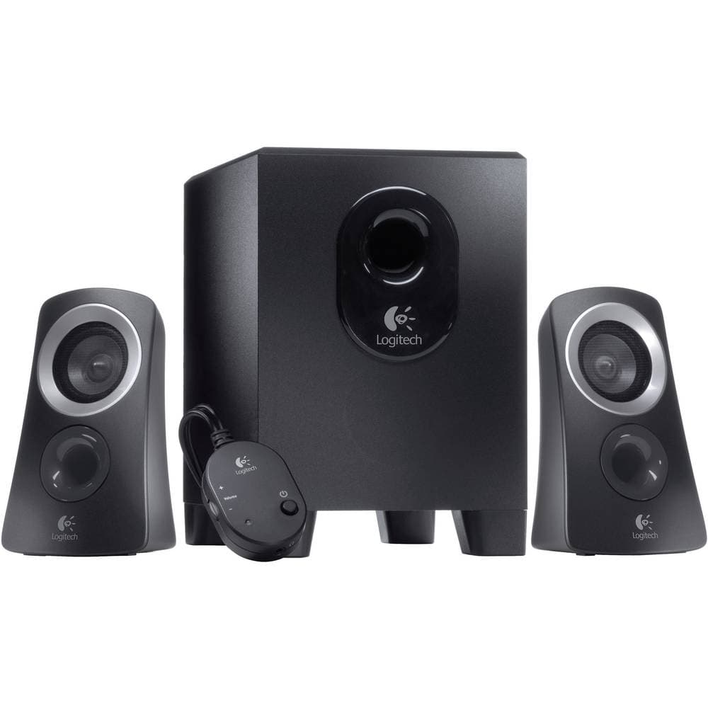 Logitech Speaker System Z313 2.1 Datorhögtalare Sladd 25 W Svart CDON