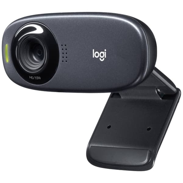 Logitech C310 HD-Webkamera 1280 x 720 Pixel fot, klämfäste