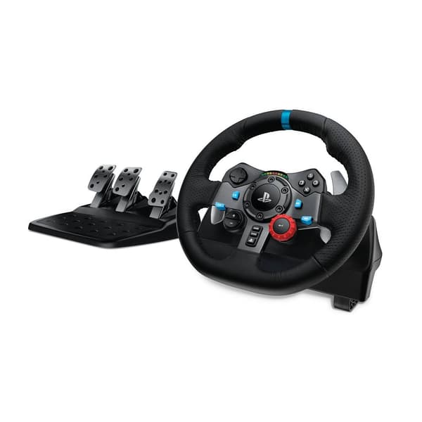 Logitech Gaming G29 Driving Force Ratt PC, PlayStation 3, PlayStation 4, PlayStation 5 Svart