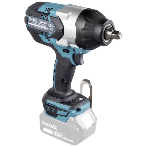 Makita DTW1002Z Slagskruvdragare batteri 1000 Nm 18 V Antal batterier som ingår 0 Li-Ion exkl. batteri/laddare