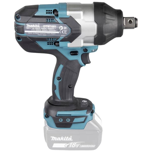 Makita DTW1001Z Slagskruvdragare batteri 1050 Nm 18 V Antal batterier som ingår 0 Li-Ion exkl. batteri/laddare