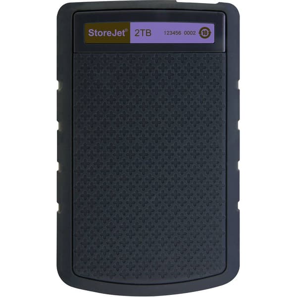 Transcend StoreJet® 25H3 2 TB Extern hårddisk 2.5 USB 3.2 Gen 1 Lila TS2TSJ25H3P