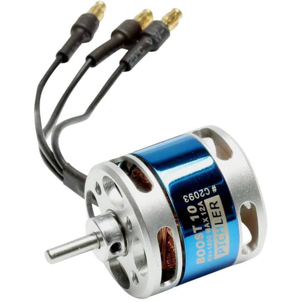 Pichler Modellbau Boost 10 Elmotor för modellflygplan borstlös kV (U/min per Volt): 1400