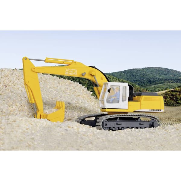 Kibri 11285 H0 Byggmodell Konstruktionsfordon Liebherr R934 Litronic Hydraulgrävmaskin