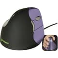 Miniatyrbild 1 av 4: Evoluent Vertical Mouse 4 VM4S Ergonomisk mus USB Optisk Svart, Lila 6 Knappar 2800 dpi Ergonomisk