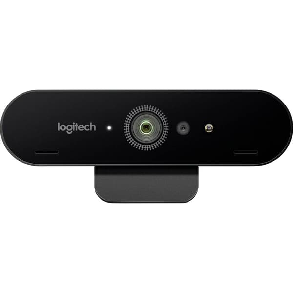 Logitech BRIO 4K-Webkamera 4096 x 2160 Pixel fot, klämfäste
