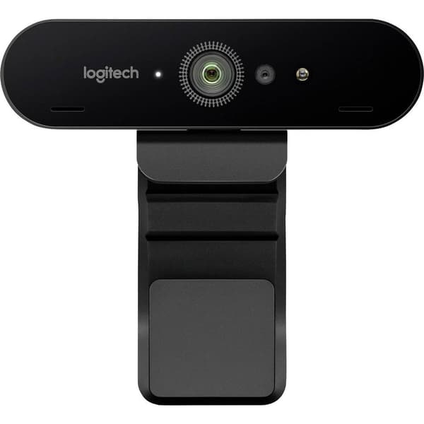 Logitech BRIO 4K-Webkamera 4096 x 2160 Pixel fot, klämfäste
