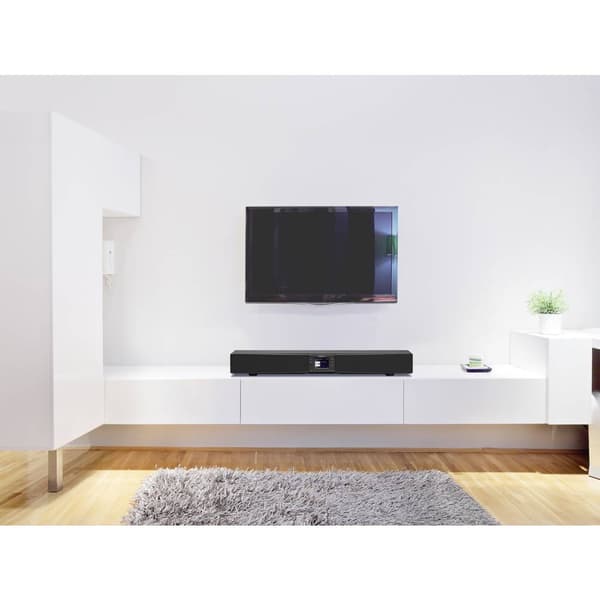 Internet-bordsradio Sangean SB-100 Internet, DAB+, FM Väckningsfunktion Svart