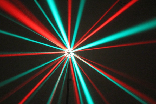 Ibiza Mini LED Mushroom RGBAW valoefekti