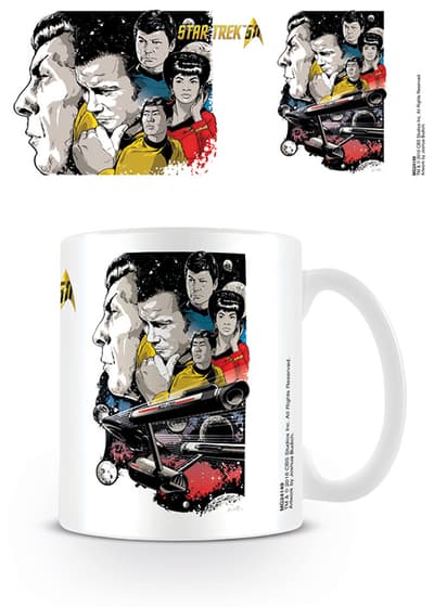 Star Trek (Boldly Go) - 50th Anniversary - Mugg