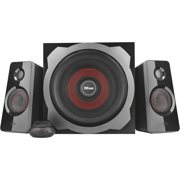 Trust GTX38 Ultimate Bass 2.1 Datorhögtalare Sladd 60 W Svart