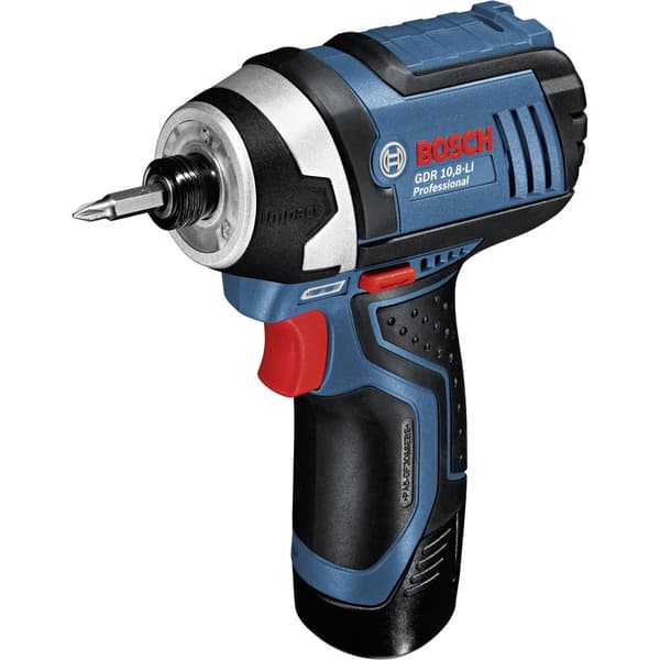 Bosch Professional GDR 10,8-LI 06019A6977 Mutterdragare batteri 105 Nm 10.8 V Antal batterier som ingår 2 2 Ah Li-Ion i
