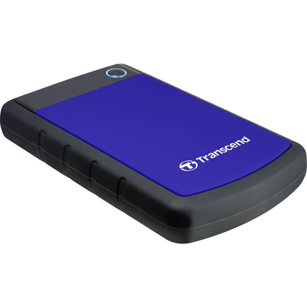 Transcend StoreJet® 25H3 4 TB Extern hårddisk 2.5 USB 3.2 Gen 2 Blå TS4TSJ25H3B