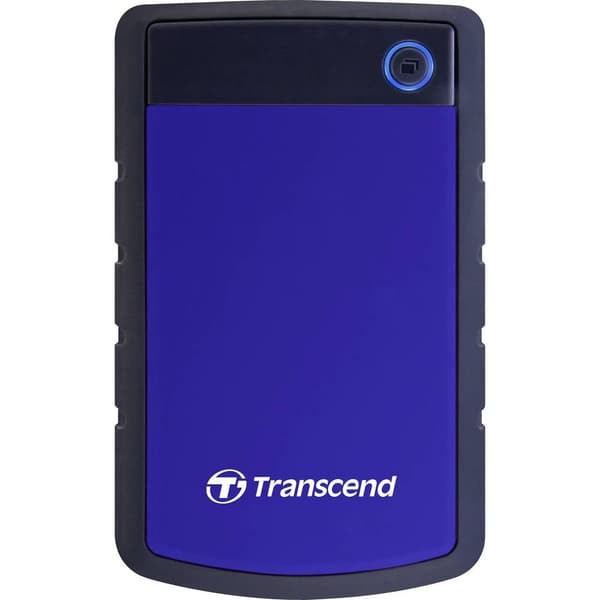Transcend StoreJet® 25H3 4 TB Extern hårddisk 2.5 USB 3.2 Gen 2 Blå TS4TSJ25H3B