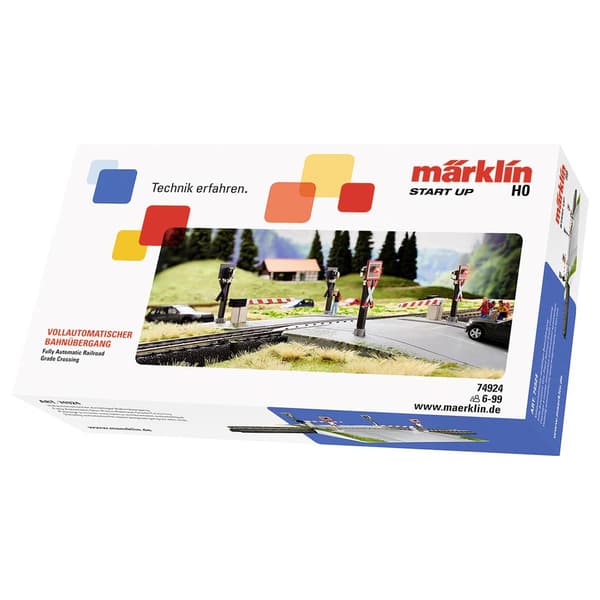 Märklin Start up 74924 H0 Järnvägsövergång Byggsats