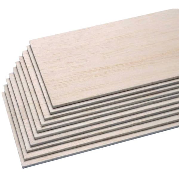 Pichler Modellbau Balsa-brädor C6446 (L x B x H) 1000 x 100 x 6 mm 10 st