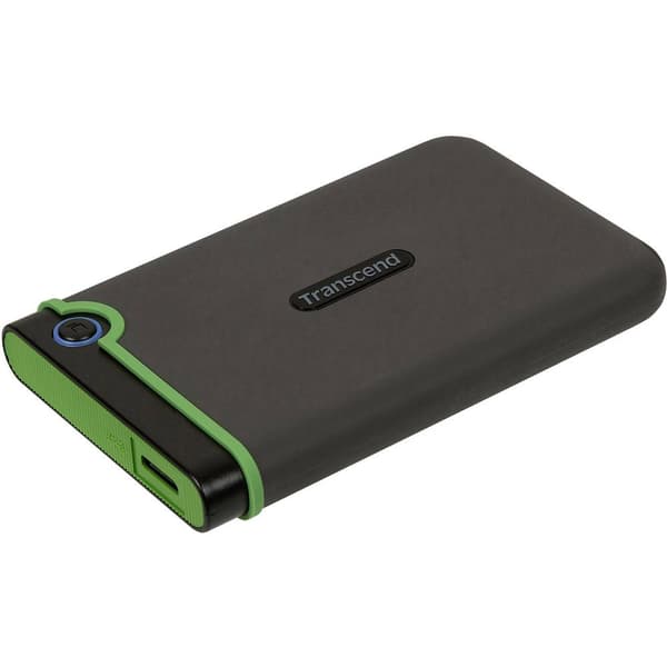 Transcend StoreJet® 25M3S Slim 1 TB Extern hårddisk 2.5 USB 3.1 Järngrå TS1TSJ25M3S