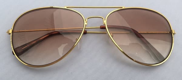 Sol/Läsglasögon Pilot +3.50 Duga Guld
