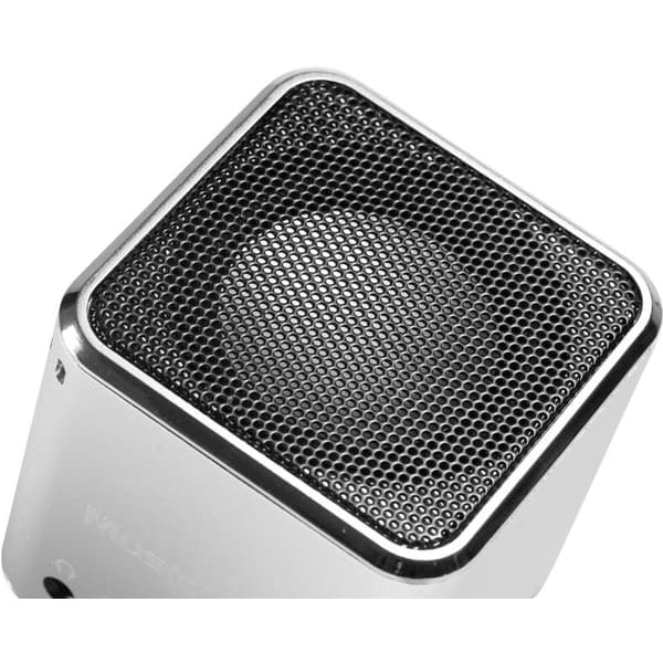 Minihögtalare Technaxx MusicMan Mini AUX, SD, USB Silver