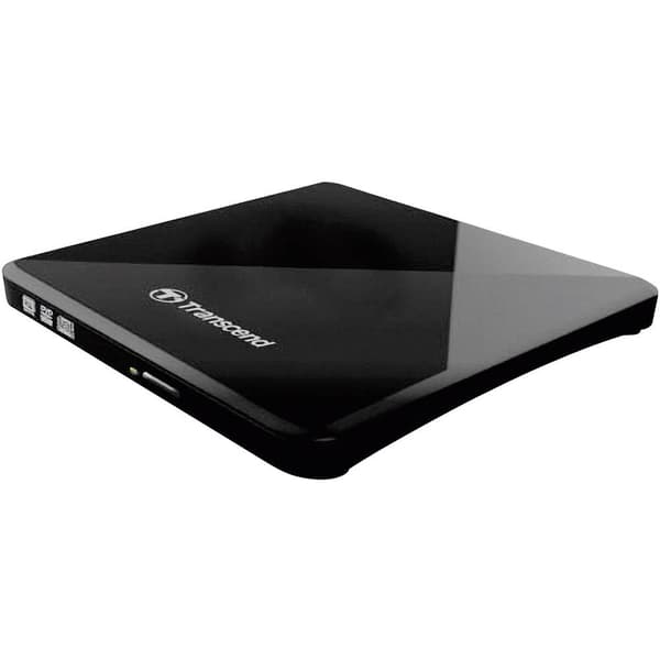 Transcend TS8XDVDS-K DVD-brännare extern Box USB 2.0 Svart Svart