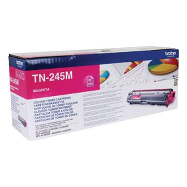 Brother Toner TN-245M Original Magenta 2200 sidor TN245M