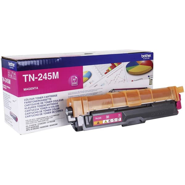 Brother Toner TN-245M Original Magenta 2200 sidor TN245M